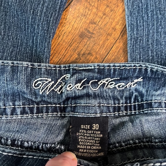 WIRED HEART 💜 BOOT CUT JEANS FROM CAVENDERS - Picture 6 of 6